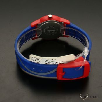 Zegarek dla chłopca  'Wóz strażacki' VR99-019. Zegarek dla dziecka Q&Q na pasku gumowym ⌚  (4).jpg