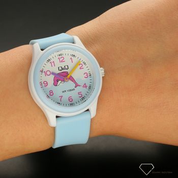 Zegarek dla dziewczynki QQ 'Słodki wieloryb' VS59-005 ⌚ Zegarki dziecięce z cyferkami✓ (5).jpg