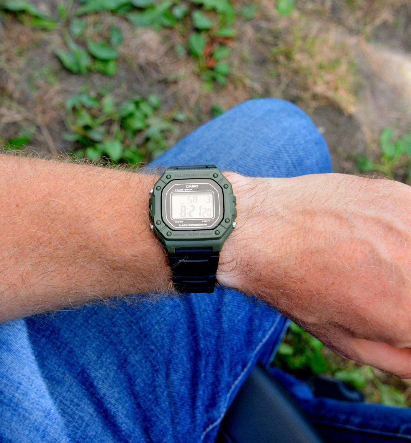 Zegarek męski CasioW-218H-3AVEF zielony. Zegarek męski Casio na zielonym pasku ⌚ Zegarki Casio ✓Zegarki męskie✓ Prezent z grawerem✓ Kurier Gratis 24h✓ Gwarancja najniższej ceny✓ Grawer gratis.jpg