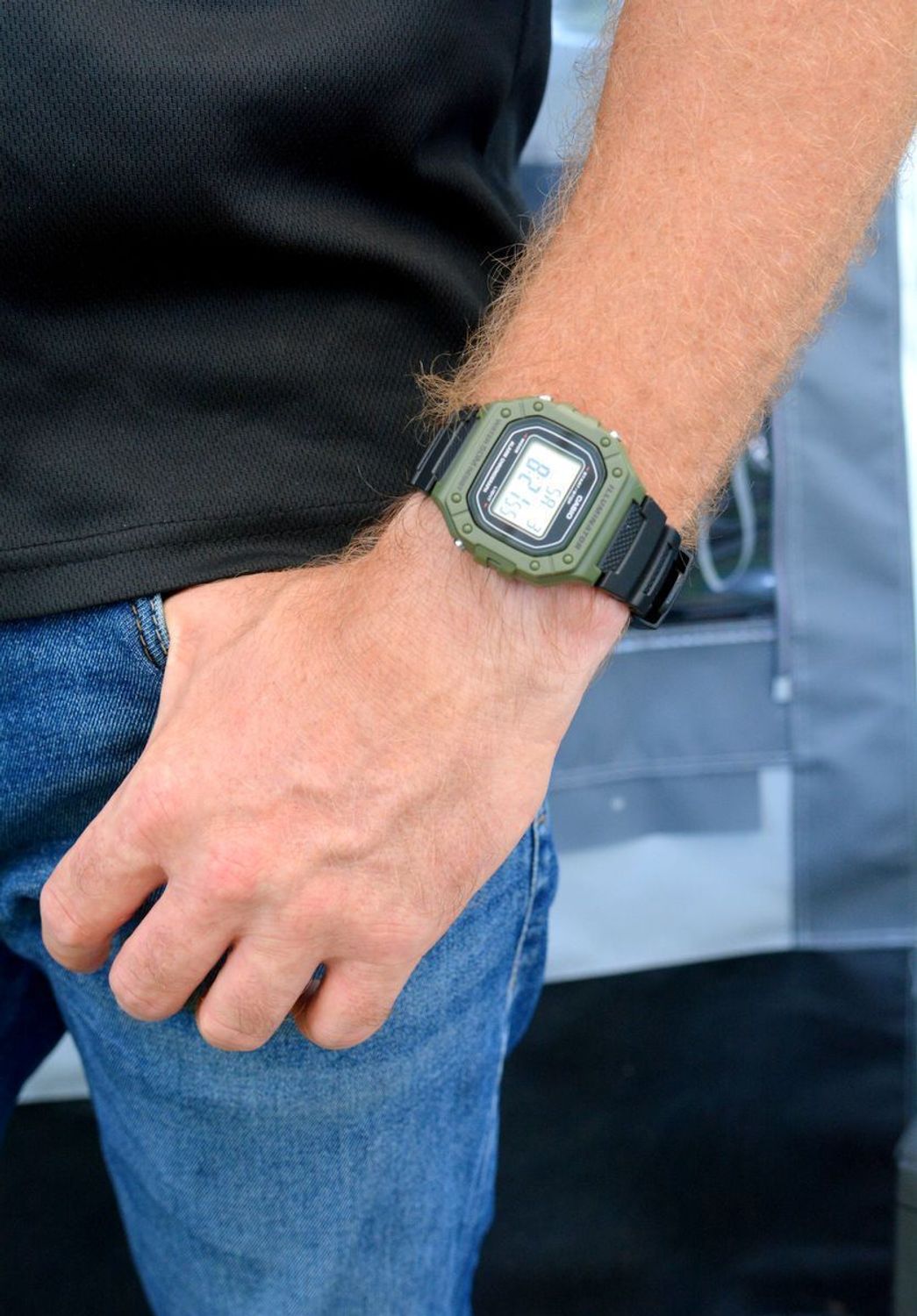 Zegarek męski CasioW-218H-3AVEF zielony. Zegarek męski Casio na zielonym pasku ⌚ Zegarki Casio ✓Zegarki męskie✓ Prezent z grawerem✓ Kurier Gratis 24h✓ Gwarancja najniższej ceny✓ Grawer gratis.jpg