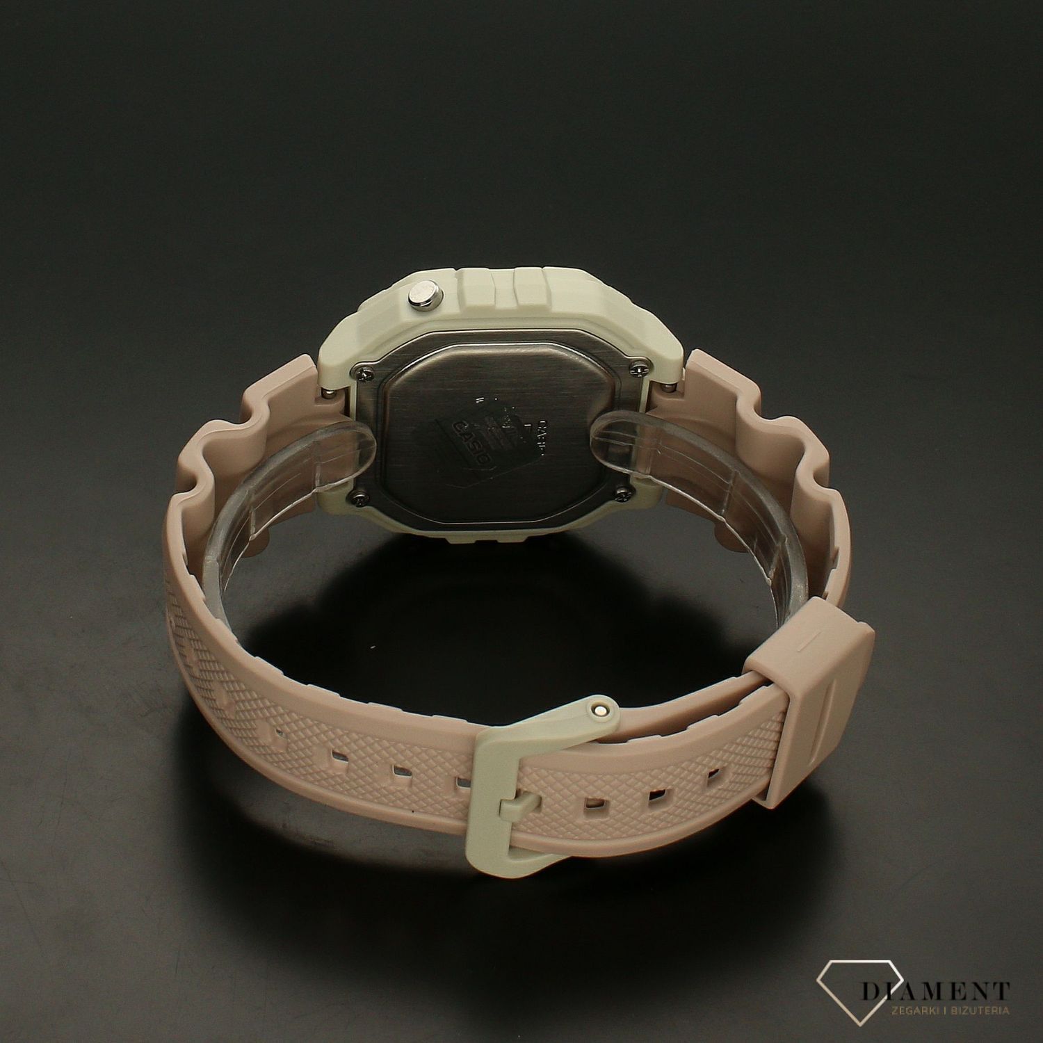 Zegarek damski Casio W-218HC-4A2VEF na pasku gumowym.webp