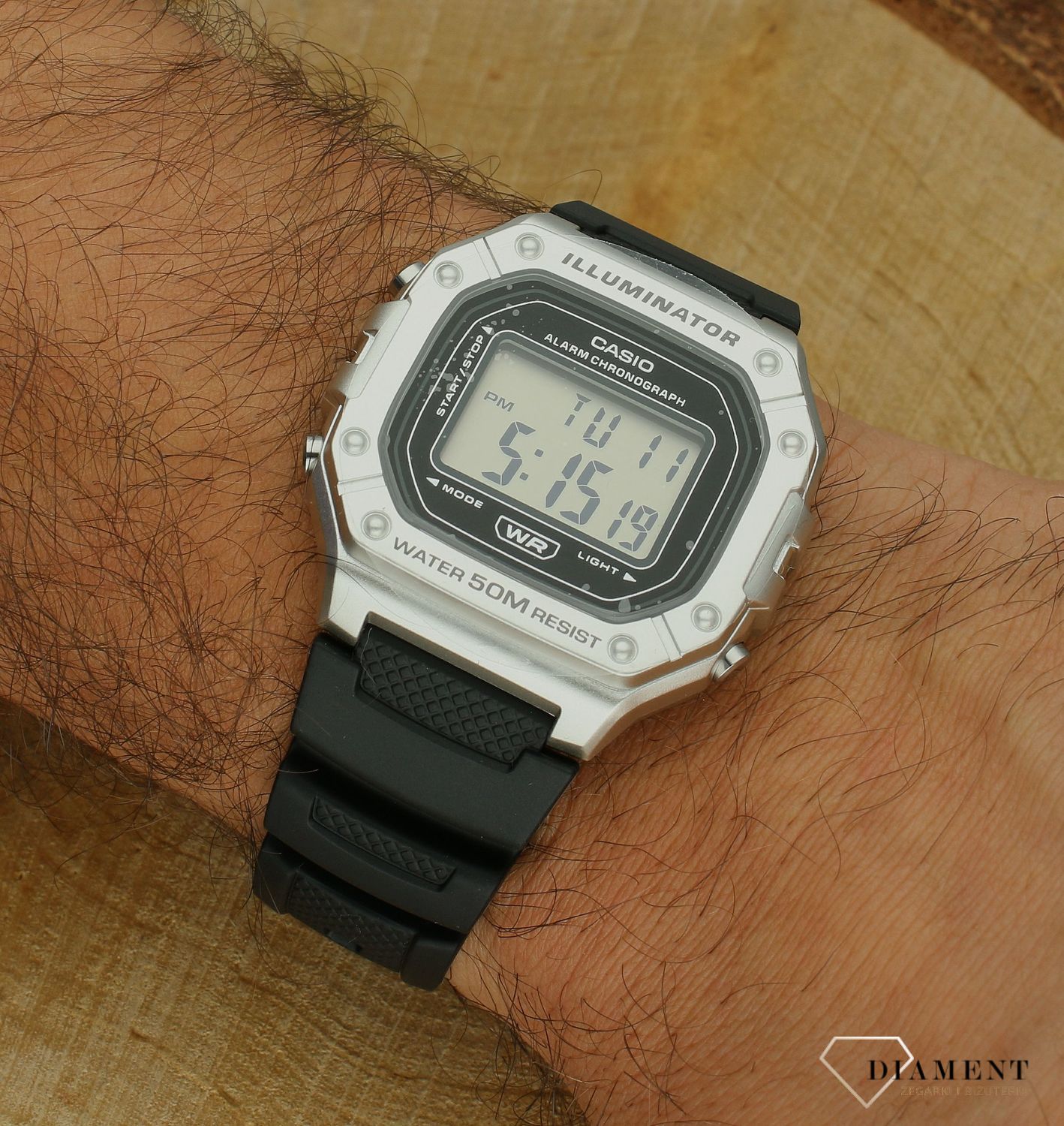 Zegarek męski Casio W-218HM-7AVEF czarno-srebrny.jpg