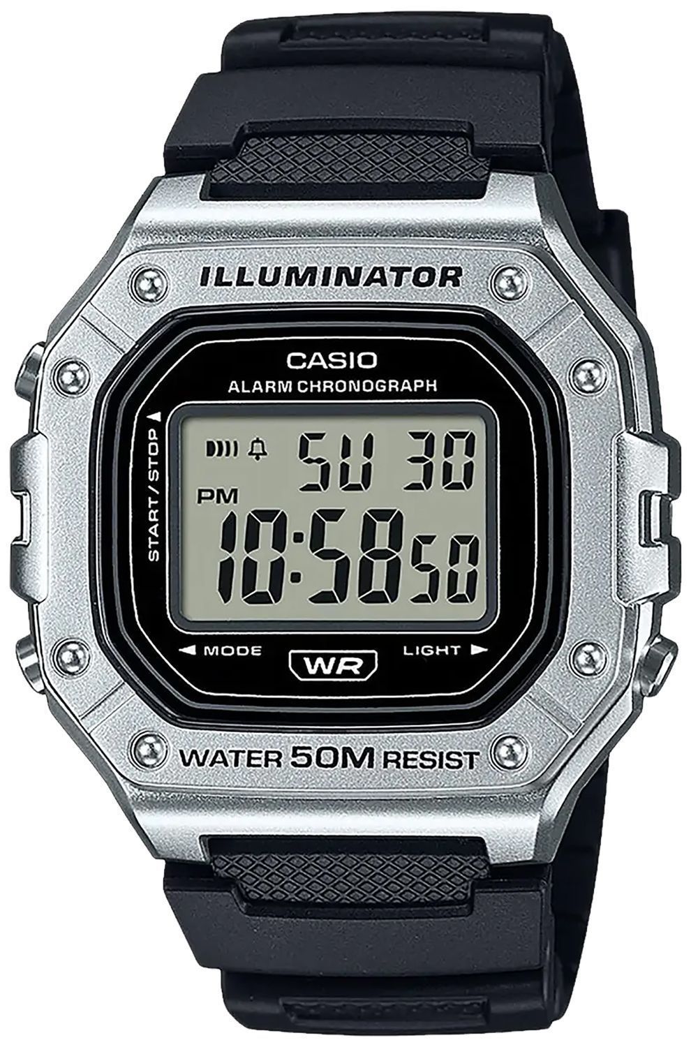 Zegarek męski Casio W-218HM-7AVEF czarno-srebrny.jpg