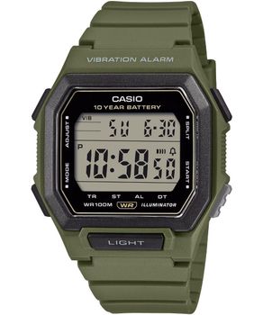 Zegarek Casio W-738H-3AVEF męski zegarek cyfrowy Digital z baterią 10 lat green...jpg
