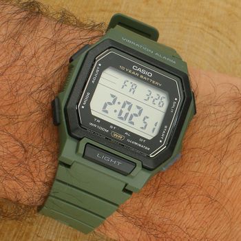 Zegarek Casio W-738H-3AVEF męski zegarek cyfrowy Digital z baterią 10 lat green.jpg