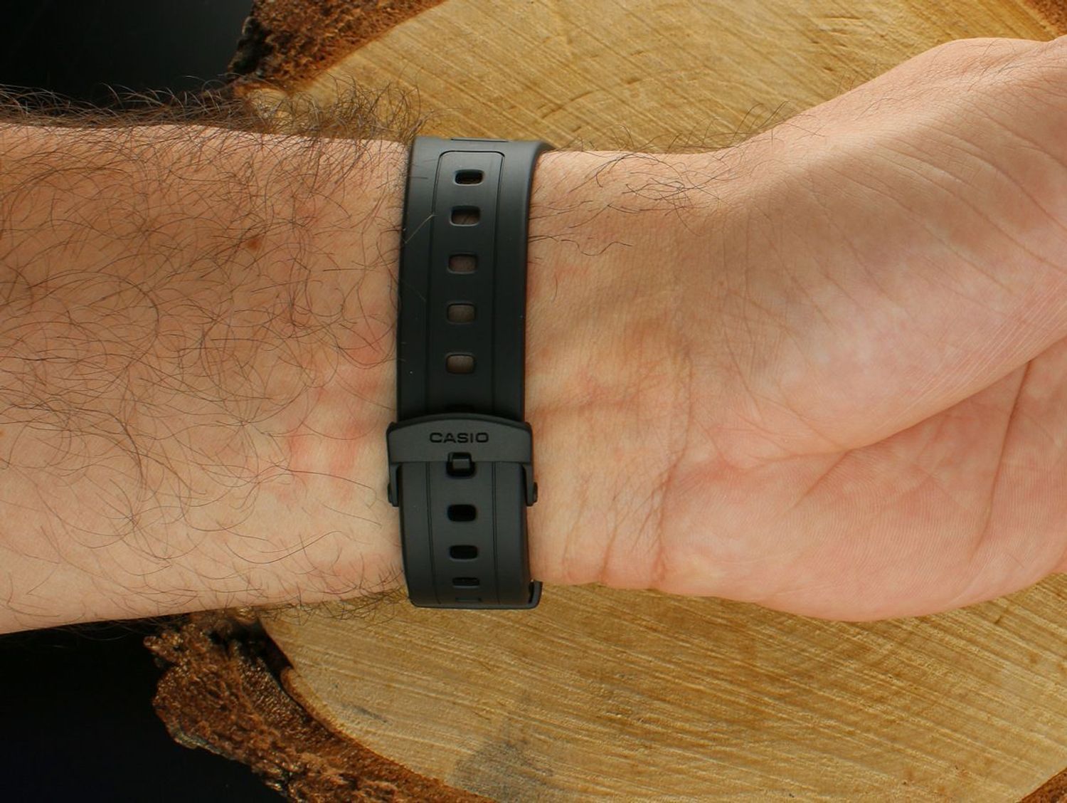 Zegarek męski Casio na czarnym pasku W-800H-1BVEF. ⌚cdvds.jpg