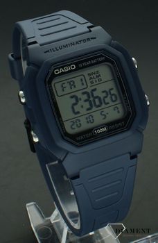 Zegarek męski Casio Digital W-800H-2AVES. Męski zegarek sportowy. Męski zegarek z cyfrowym wyświetlaczem. Zegarek męski Casio klasyczny. Męski klasyczny Casio. Zegarek Casio elektroniczny na prezent (2).jpg