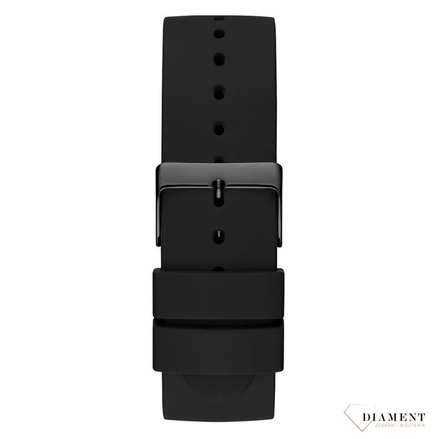 Zegarek damski czarny na czarnym pasku Nova W1264G2 Guess z prawdziwym diamentem na godzinie 12. Czarny zegarek wykonany ze stali wysokiej jakości. ⌚ Zegarki Guess ✓ Zapraszamy do sklepu www.zegarki-diament.pl.jpg