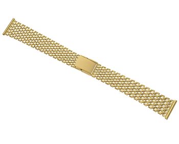 Złota bransoleta do złotego zegarka próby 585 WB004.jpg