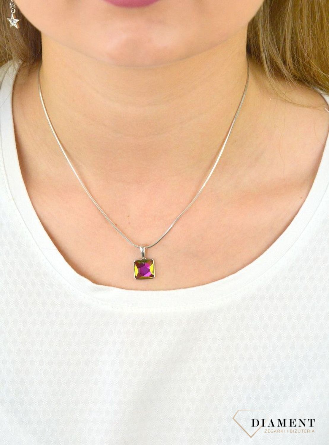 Srebrna zawieszka kryształ Swarovski Elements WJ4854VM.jpg