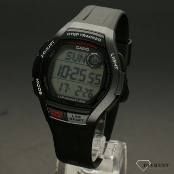 Zegarek sportowy Casio czarnym na pasku WS-2000H-1AVEF z funkcją krokomierza (2).jpg