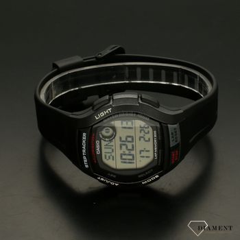 Zegarek sportowy Casio czarnym na pasku WS-2000H-1AVEF z funkcją krokomierza (3).jpg