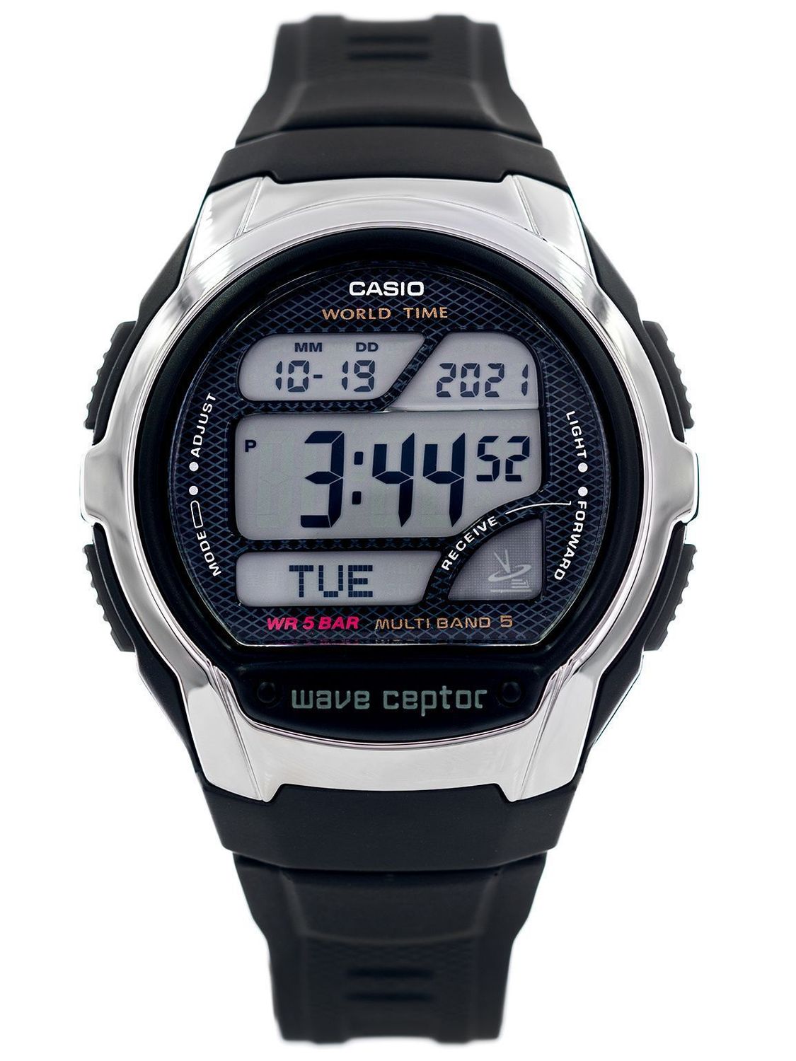Zegarek męski Casio Waveceptor WV-58R-1AEF. Męski zegarek sportowy. Zegarek sportowy męski Casio. Męski zegarek Casio. Zegarek z wyświetlaczem. Zegarek sportowy Casio idealny na prezent dla mężczyzny..jpg