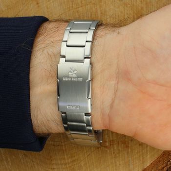 Zegarek męski Casio WVA-M650D-2AER Waveceptor Solar – radiowy, 100M, stalowy, niebieski zapięcie.jpg