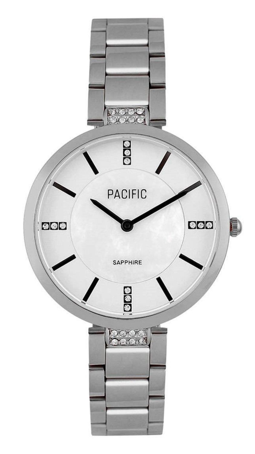 Damski zegarek Pacific Sapphire X6184-05 perłowa tarcz. Kup Damski Zegarek Kwarcowy w Zegarki-diament.pl Pacific wodoszczelność 30m = WR30 ☝ taniej - Najwięcej ofert w jednym miejscu. Grawer gratis. Szkło szafirowe.4.jpg