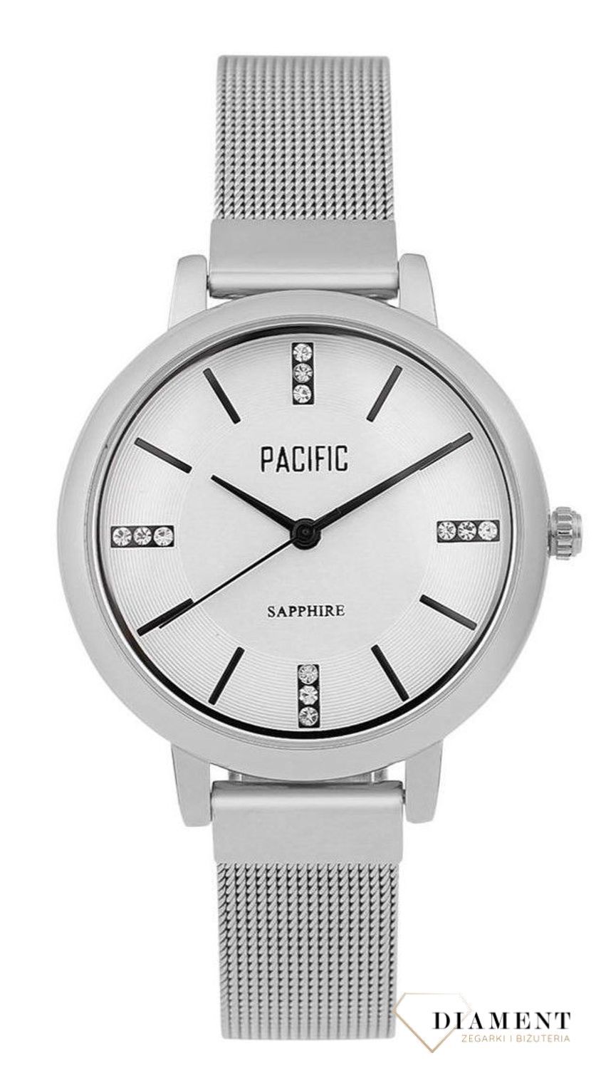Damski zegarek Pacific Sapphire X6193-01. Kup Damski Zegarek Kwarcowy w Zegarki-diament.pl Pacific wodoszczelność 30m = WR30 ☝ taniej - Najwięcej ofert w jednym miejscu. Grawer gratis. Szkło szafirowe.1.jpg