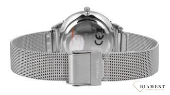 Damski zegarek Pacific Sapphire X6196-01 srebrny mesh.Kup Damski Zegarek Kwarcowy w Zegarki-diament.pl Pacific wodoszczelność 30m = WR30 ☝ taniej - Najwięcej ofert w jednym miejscu. Grawer gratis. Szkło szafirowe..jpg