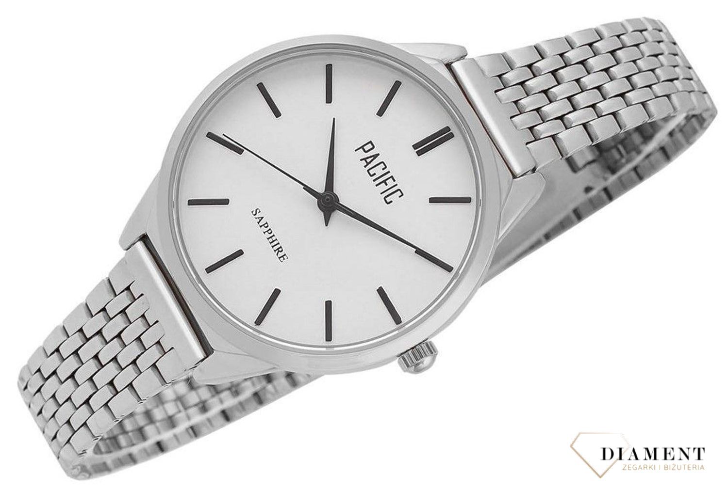 Damski zegarek Pacific Sapphire X6196-06 klasyk. Kup Damski Zegarek Kwarcowy w Zegarki-diament.pl Pacific wodoszczelność 30m = WR30 ☝ taniej - Najwięcej ofert w jednym miejscu. Grawer gratis. Szkło szafirowe.4.jpg