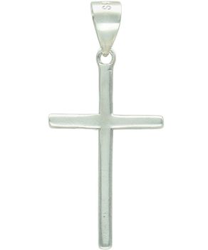 Srebrna zawieszka gładki krzyżyk 925 – 3 cm.jpg