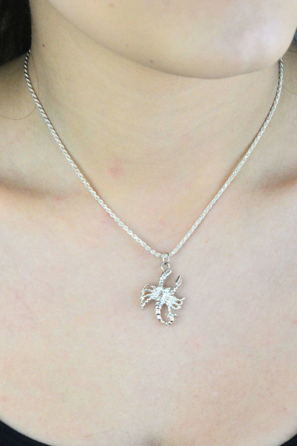 Srebrna zawieszka Skorpion 925 – znak zodiaku.jpg