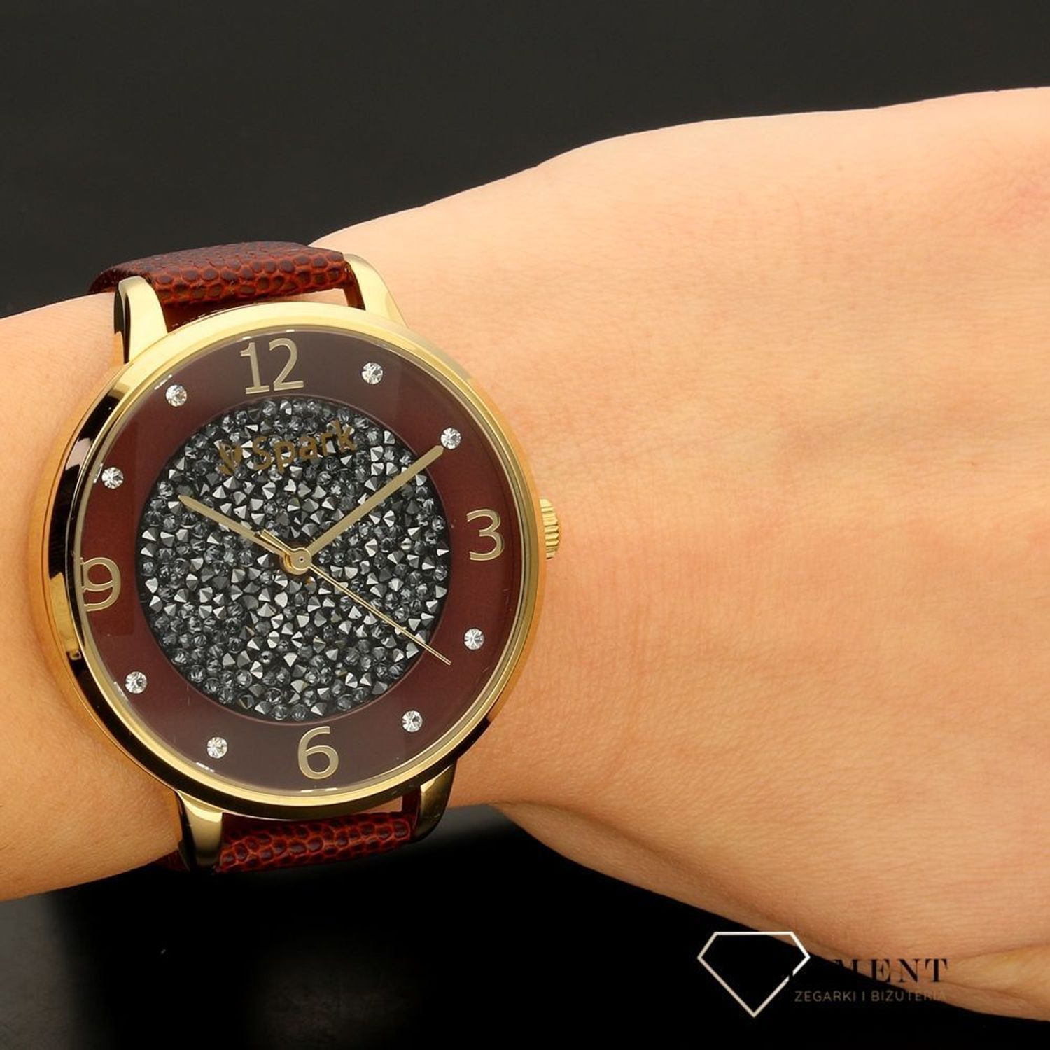 Zegarek damski Spark ZCR41MSR Crystals from Swarovskib.jpg