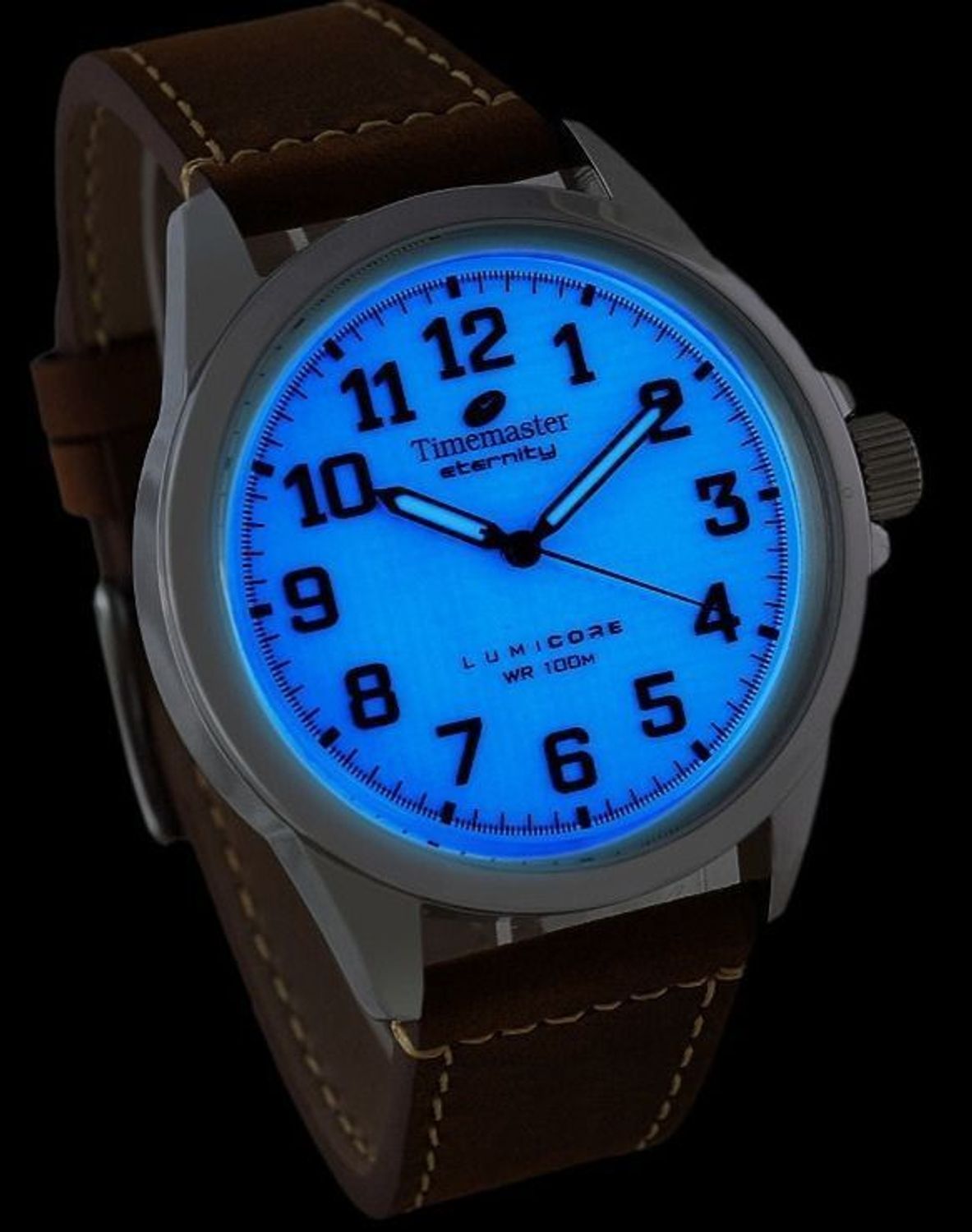 Zegarek męski Timemaster Eternity 50303 Lumicore 10 ATM skórzany pasek (3).jpg