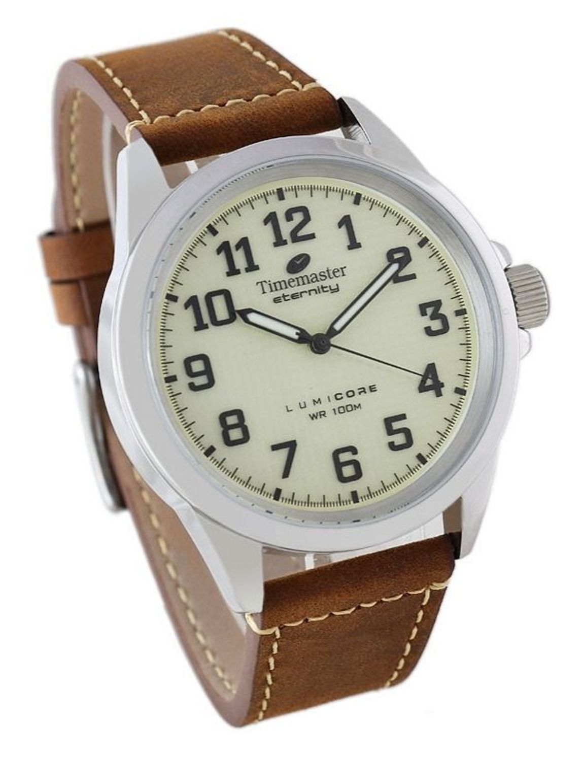 Zegarek męski Timemaster Eternity 50303 Lumicore 10 ATM skórzany pasek (3).jpg