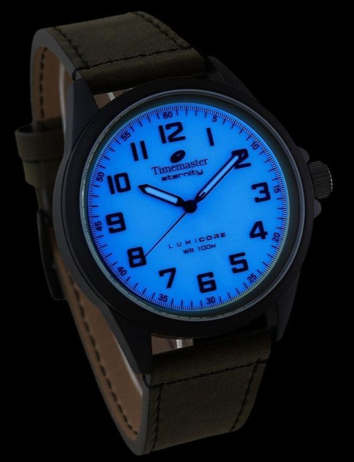 Zegarek męski Timemaster Eternity 50305 militarny Lumicore 100M – czarna koperta (2).jpg