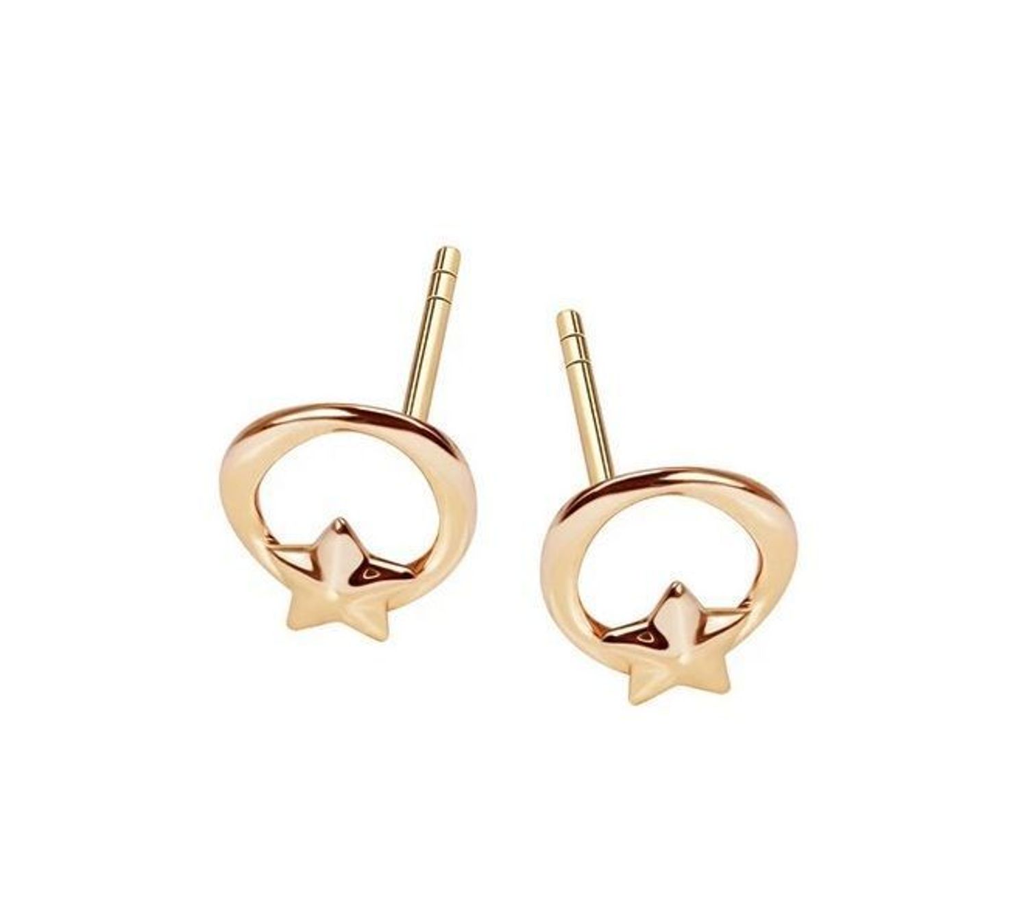 Złote kolczyki 333 kółko z gwiazdką ZW-X-000-N00-FA18052.jpg