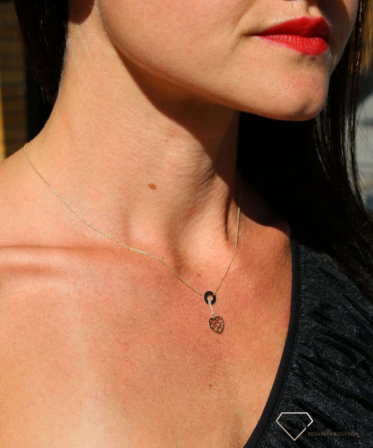 Złoty naszyjnik krawatka z ażurowym sercem ZW-X-000-N45-CA17534.jpg