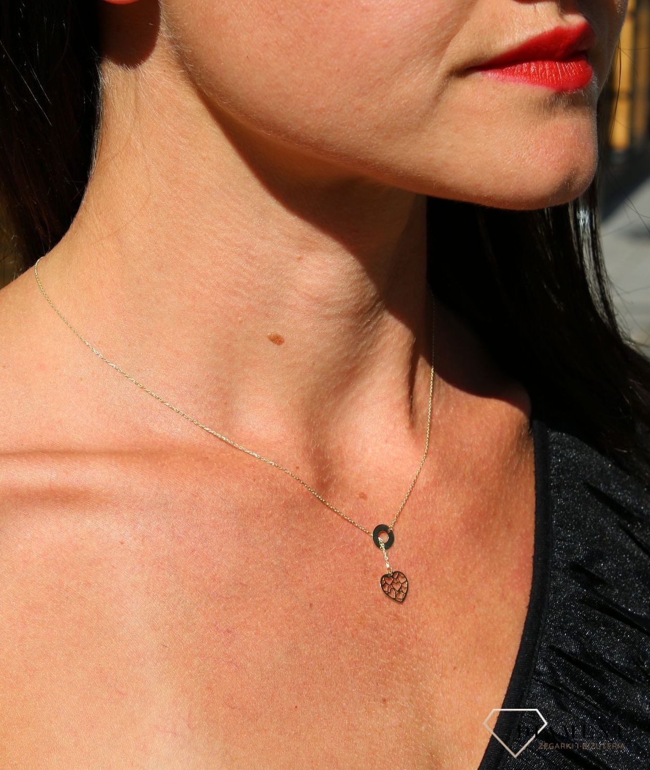 Złoty naszyjnik krawatka z ażurowym sercem ZW-X-000-N45-CA17534.jpg