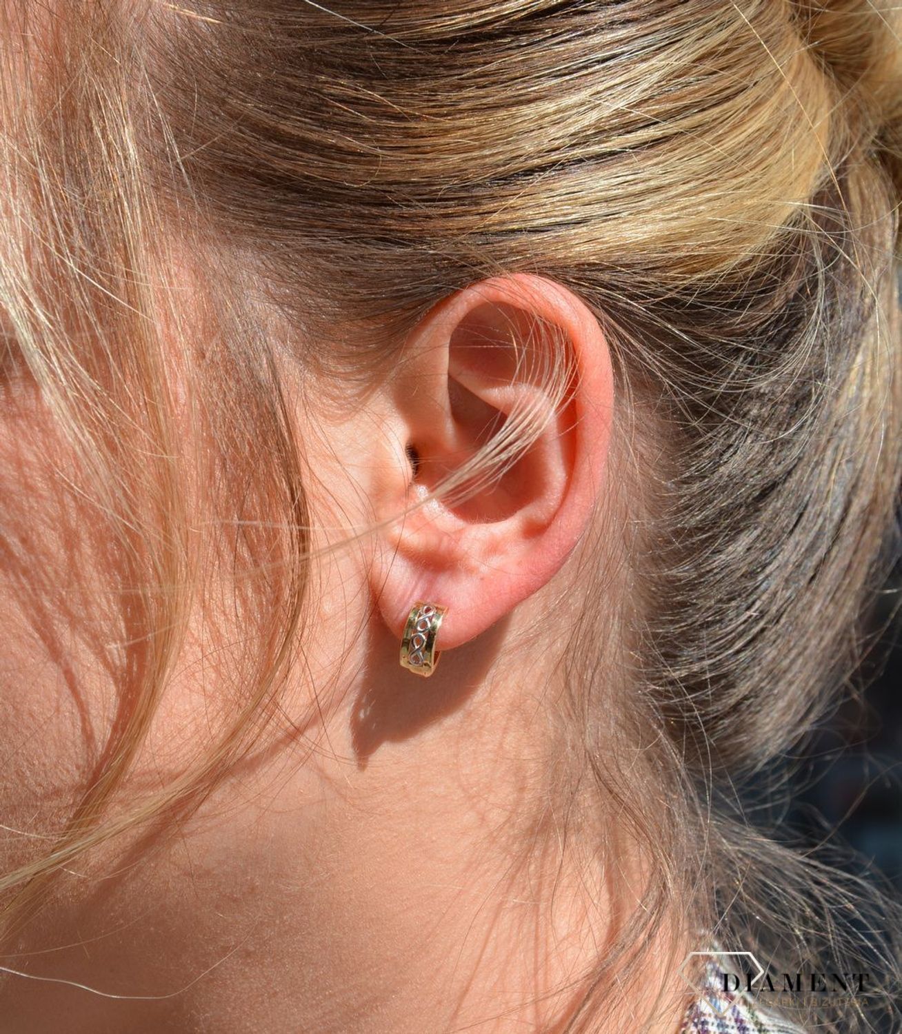 Kolczyki złote kółka ze znakiem nieskończoności 3000094423911.jpg