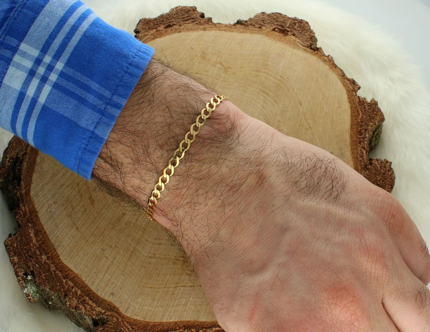 Złota bransoletka męska pancerka próba 333 ZW-X-X01-N22-XDA0164 Au..jpg