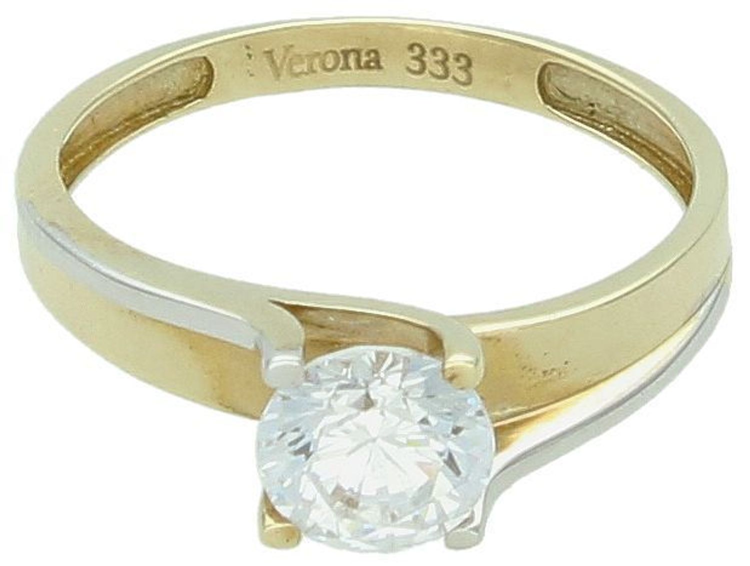 Złoty pierścionek 333 zaręczynowy białe złoto z cyrkonią.jpg