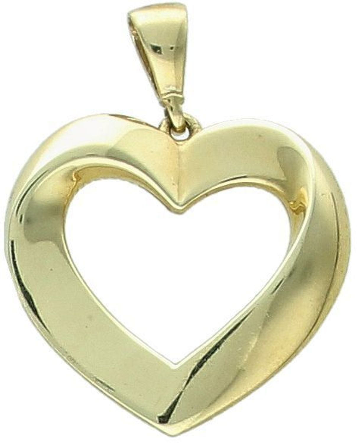 Zawieszka złota serduszko gładkie próba 333, ZW-X-X08-N00-LA14500 Elegancka zawieszka w kształcie gładkiego serduszka, wykonana z wysokiej jakości złota próby 333..jpg