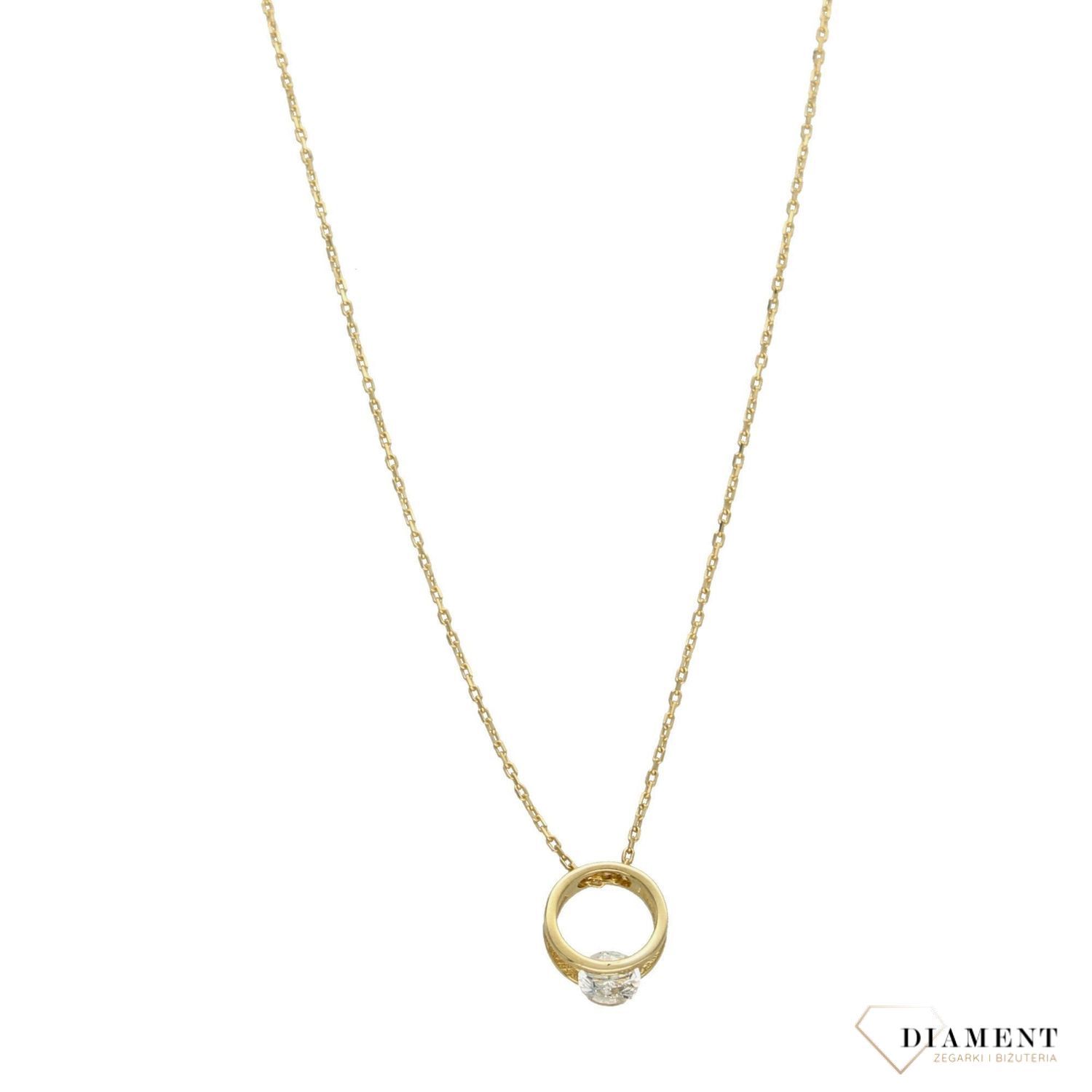 Naszyjnik złoty z cyrkonią- zw-x-x08-n45-cb15234_1200x1200.webp