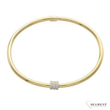 Złota bransoletka sztywna ✓Bransoletki złote w Sklepie z Biżuterią zegarki-diament.pl✓Piękne i Eleganckie Bransoletki✓Prawdziwe Złoto✓Prezent dla kobiety✓ (3).jpg