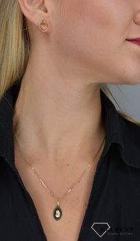Złote kolczyki Yes 333 koła z supełkiem.  Kolczyki złote w Sklepie z Biżuterią zegarki-diament.pl✓ Piękne Kolczyki dla Kobiet✓ Prawdziwe Złoto✓bg.JPG