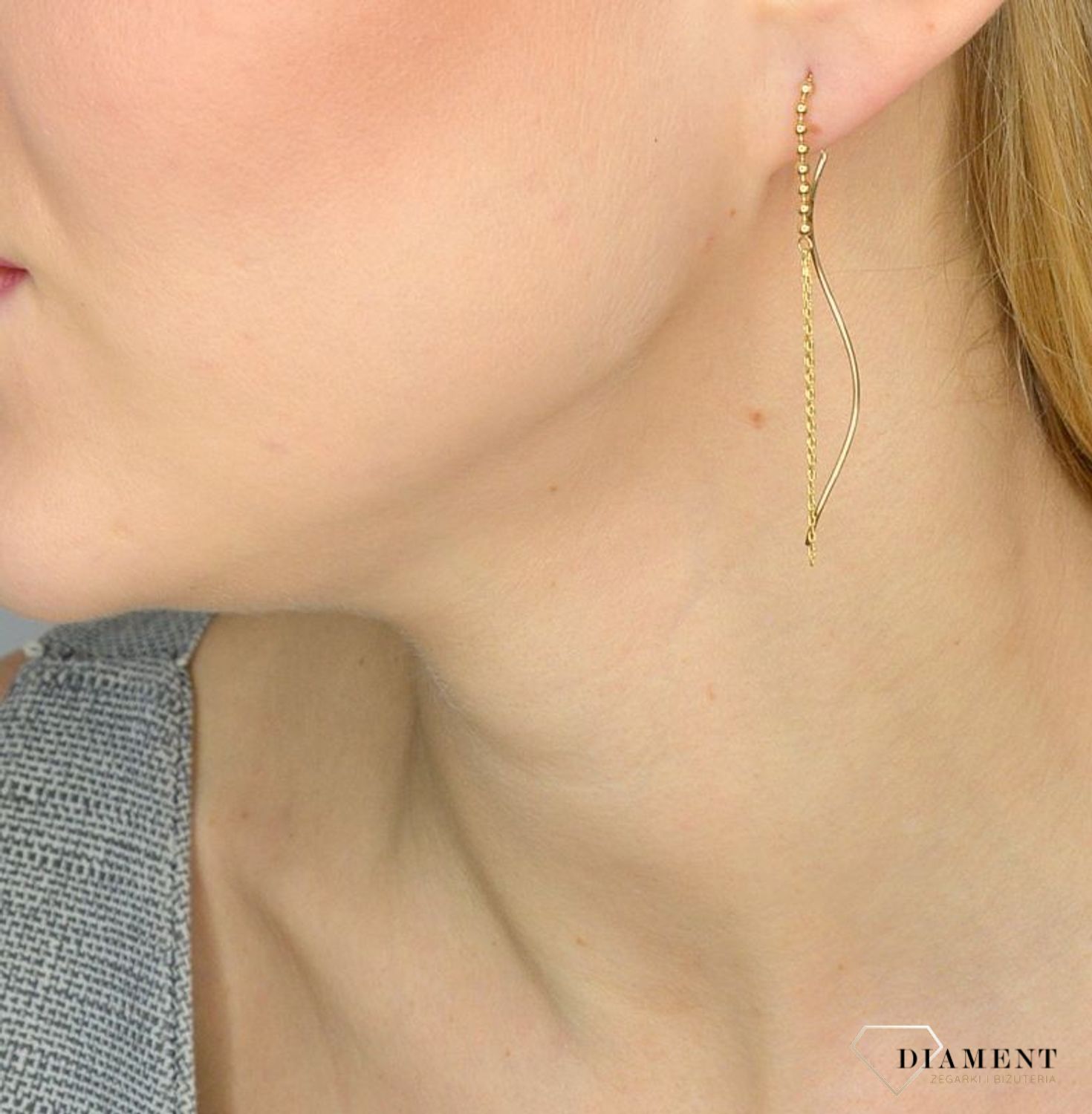 Złote kolczyki 333 wiszący blask ZW-X-X09-N00-HA16177.jpg