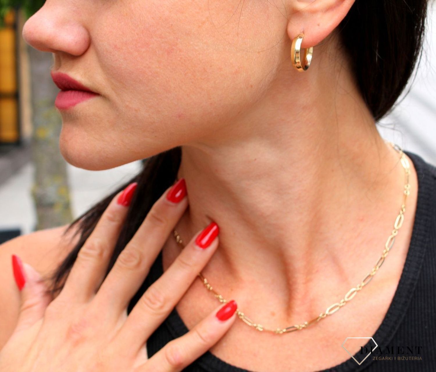 Złote kolczyki 333 gładkie koła ZW-X-X09-N00-HA18236.jpg