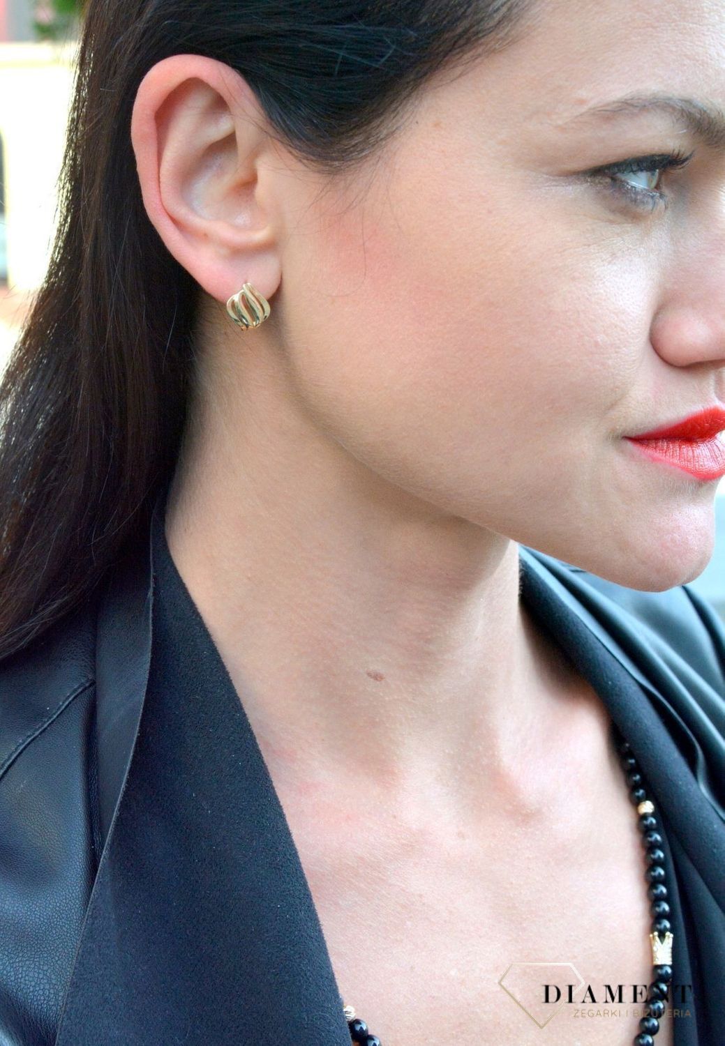 Kolczyki złote YES falowane angielskie zapięcie 333 ZW-X-X09-N00-HA18351.jpg