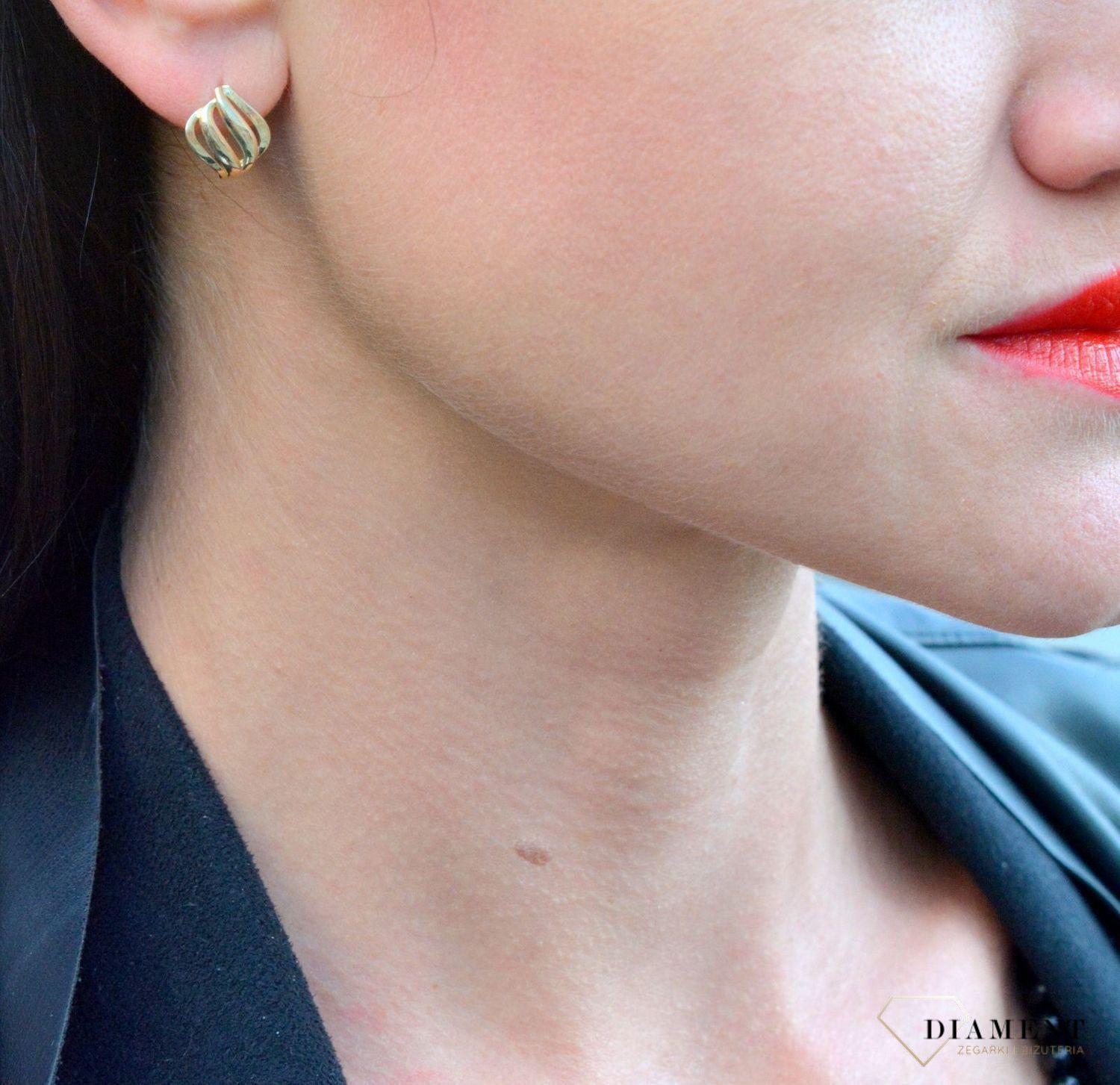 Kolczyki złote YES falowane angielskie zapięcie 333 ZW-X-X09-N00-HA18351.jpg