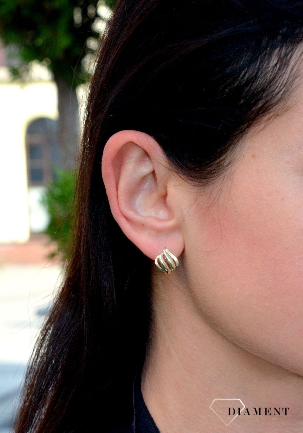 Kolczyki złote YES falowane angielskie zapięcie 333 ZW-X-X09-N00-HA18351.jpg