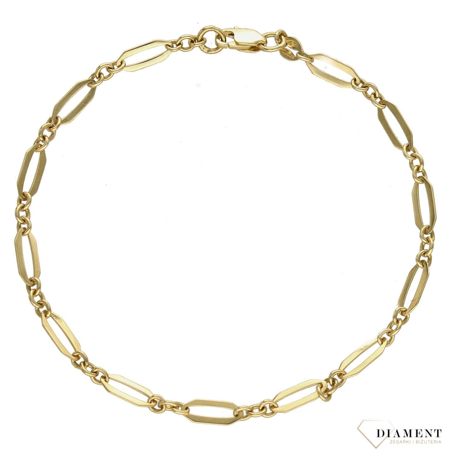 Złota bransoletka 333 proste oczka ZW-X-X09-N19-DA18191.jpg