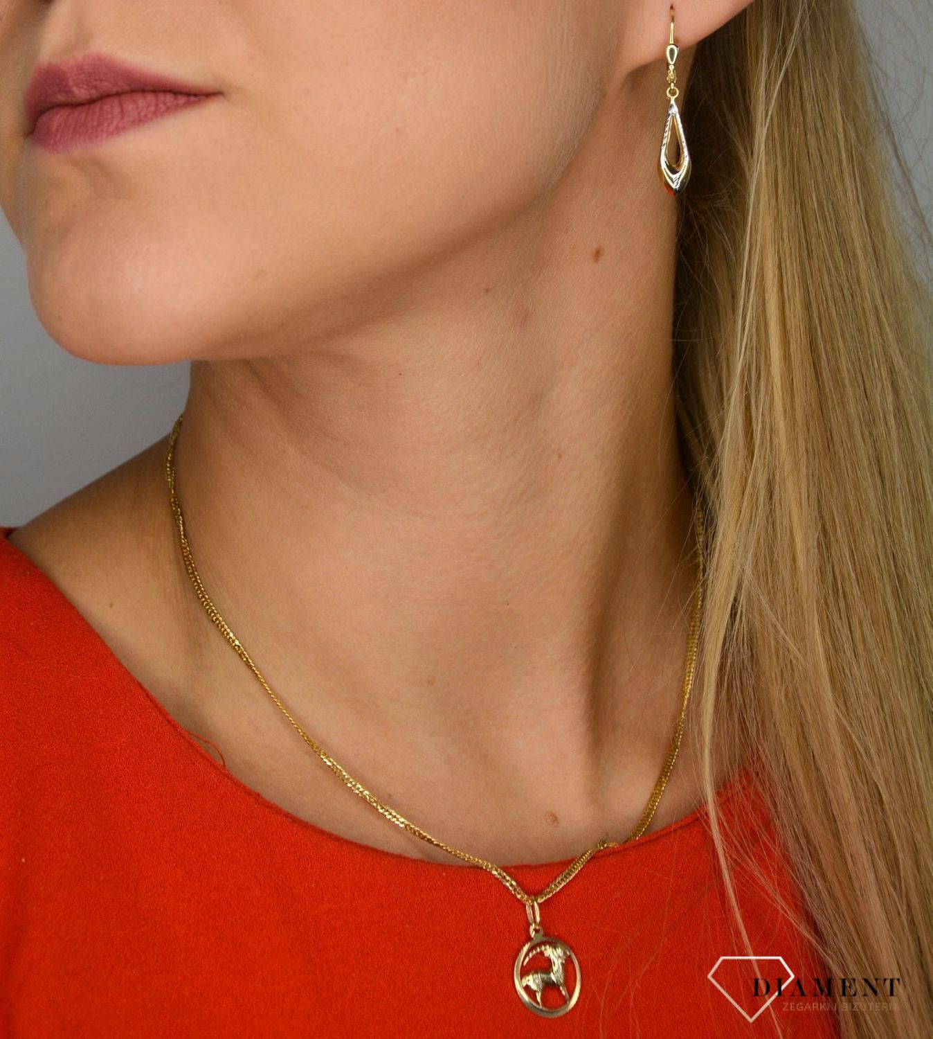 Złote kolczyki 585 długie łezki ZW-Z-Z12-D00-GA16899.jpg