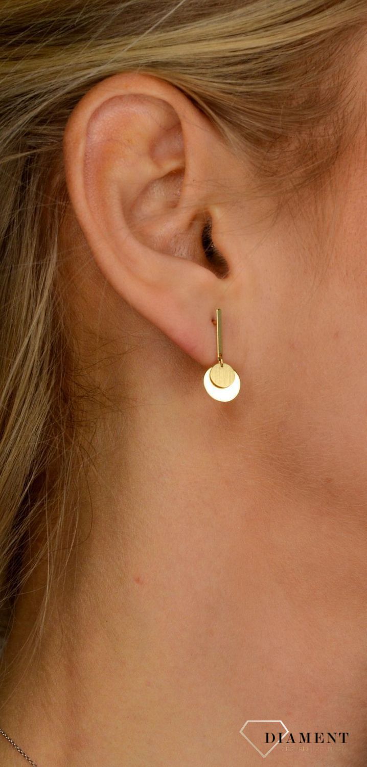 Złote kolczyki 585 kółka z blaszki ZW-Z-Z16-N00-FA15626.jpg