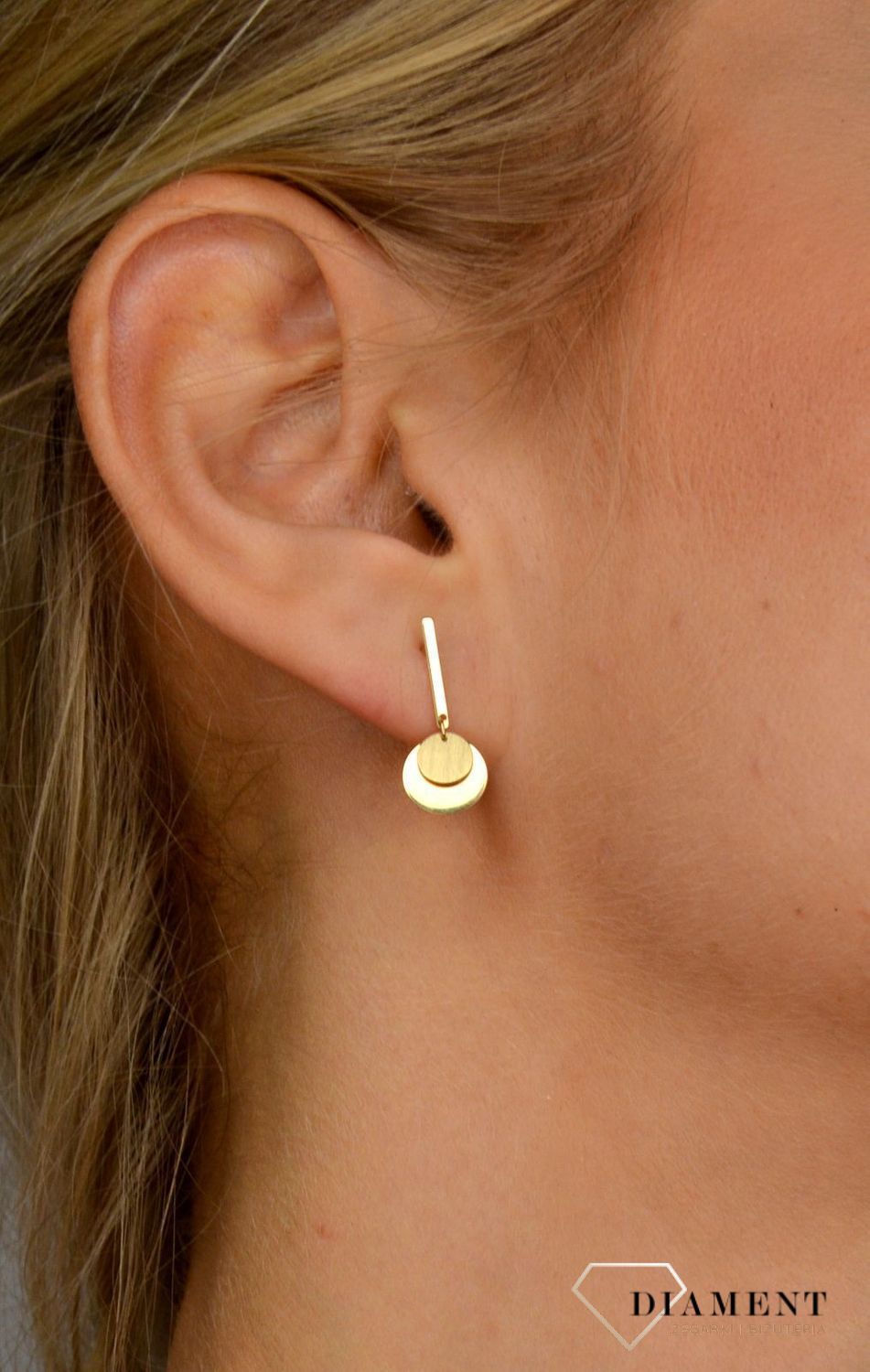 Złote kolczyki 585 kółka z blaszki ZW-Z-Z16-N00-FA15626.jpg