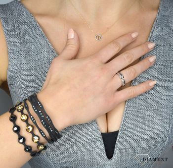 Pierścionek złoty DIAMENT białe złoto, diament. Pierścionek złoty DIAMENT wykonany z białego złota próby 585 z olśniewającym diamentem. Pierścionek z jednym brylantem wielkoś.JPG