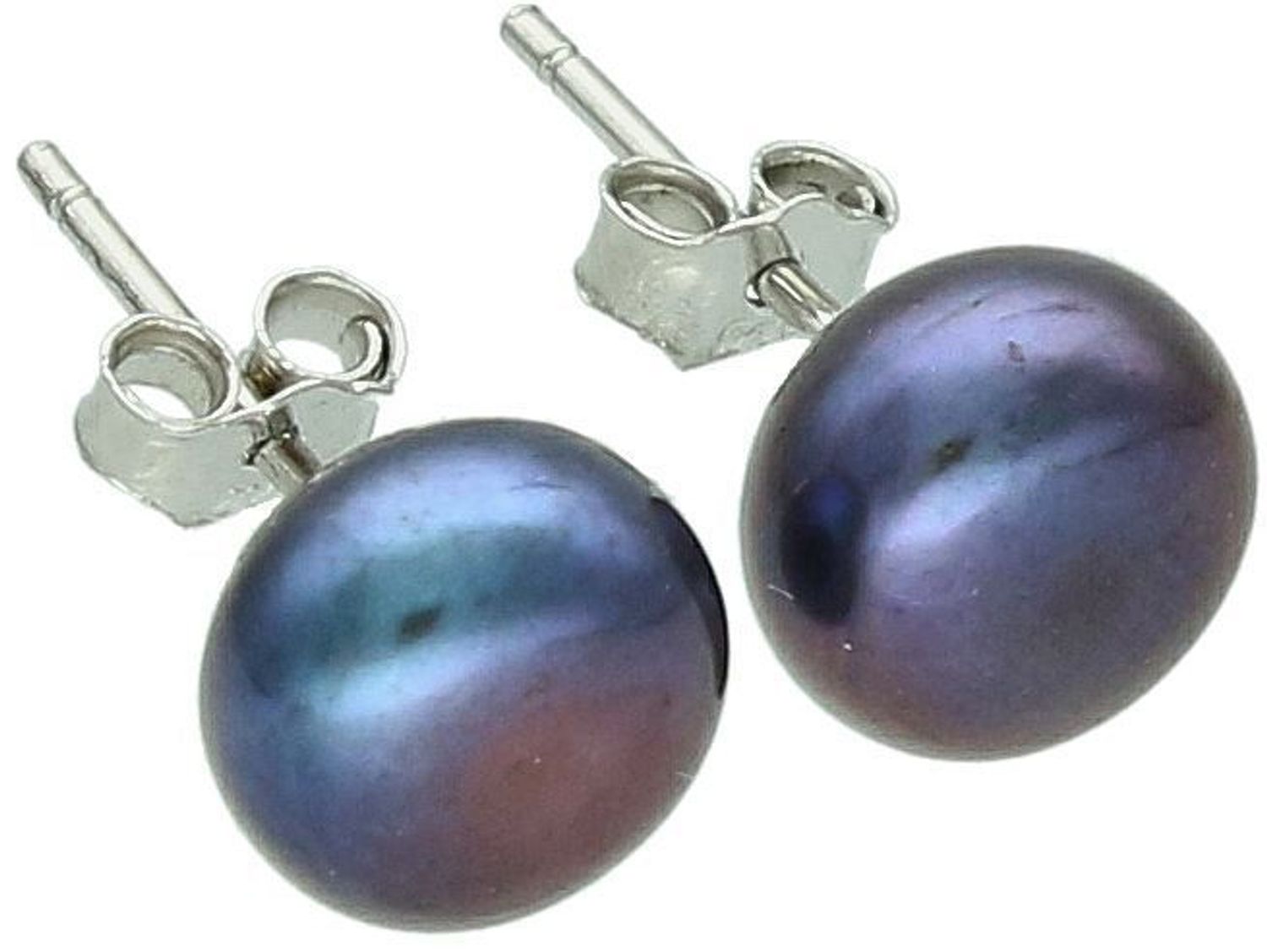 Kolczyki srebrne perły granatowe próba 925, cert.94149590 Stylowe i pełne klasy kolczyki srebrne z granatowymi perłami to doskonały wybór dla kobiet ceniących ponadczasową elegancję z nutą 1.jpg