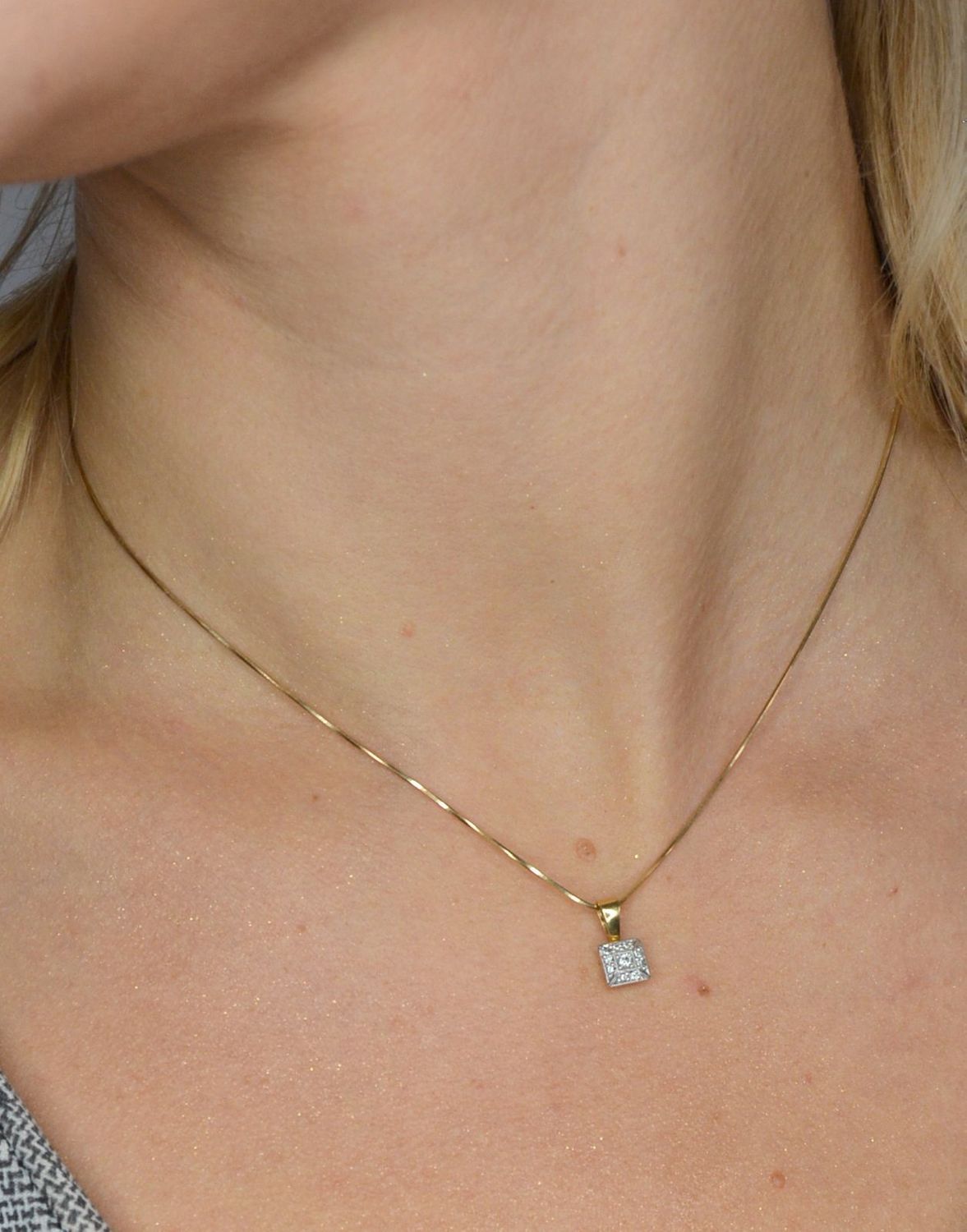 Zawieszka złota DIAMENT białe złoto, diamenty.jpg